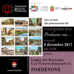 Presentazione Calendario Pro Loco Pordenone 2018