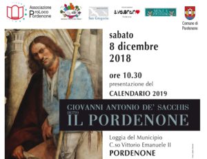 Presentazione del Calendario 2019 @ Loggia del Comune